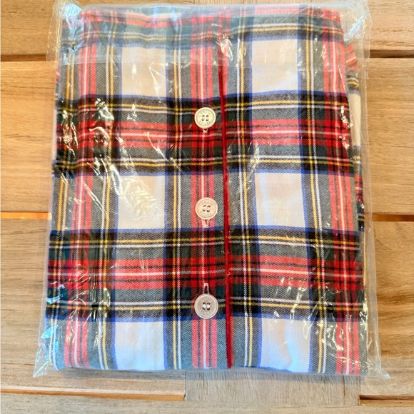NWT PETITE PLUME Holiday Christmas Pajama Set in Balmoral Tartan, 6 - Picture 7 of 7